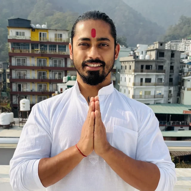 Nitin Ji - Ashtanga Vinyasa   Aerial Yoga at Rudra Yogpeeth