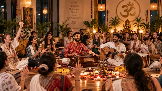 Bhakti Yoga kirtan and devotional chanting