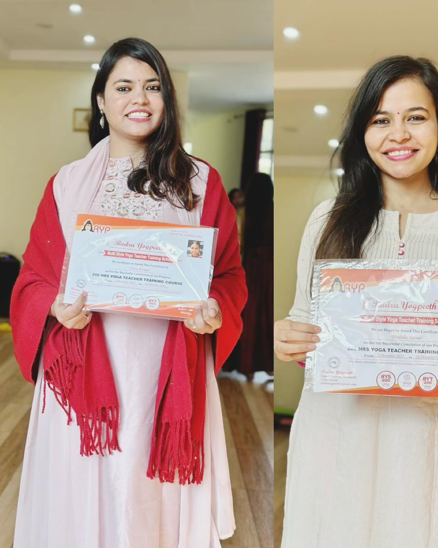 Certified yoga teacher training program in Rishikesh, India.