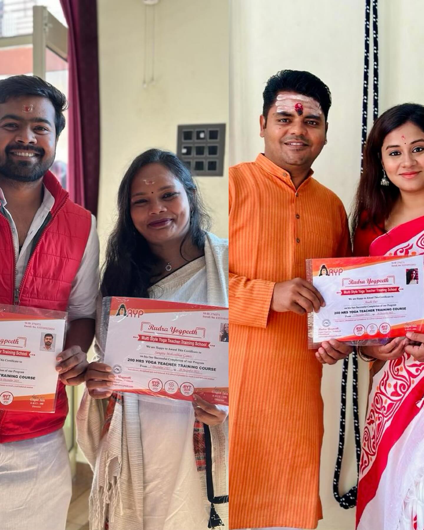 Certified yoga teacher training program in Rishikesh, India.