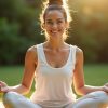 Yoga Teacher Training Course - Indian and international students learning yoga for glowing skin
